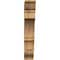 Ekena Millwork Balboa Traditional Smooth Bracket, Western Red Cedar, 5 1/2"W x 28"D x 32"H BKT06X28X32BOA01SWR - alternate 2